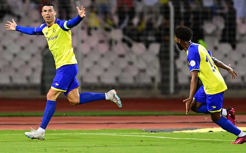 Video Gol Cristiano Ronaldo Quattrick Hasil Pertandingan Al Nassr vs Al Wahda 4-0