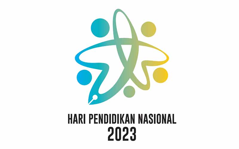 Download PNG Logo Resmi Hari Pendidikan Nasional 2 Mei 2023 dan PDF, Tema Latar Belakang Ditetapkannya Hardiknas
