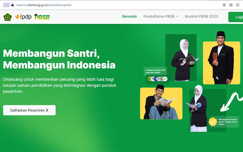 Jadwal dan Link Pendaftaran Beasiswa Santri Berprestasi 2023, Ditutup 13 Juli 2023!