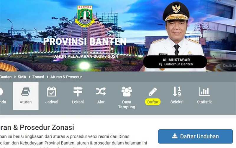 PPDB SMA Jalur Zonasi di Banten 2023 Sudah Dibuka 03 – 06 Juli 2023, Ini Syarat dan Cara Daftarnya!